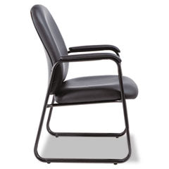 Alera®  CHAIR,GUEST,LEATHER-BK  GE43LS10B