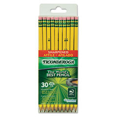 Ticonderoga®  PENCIL,TIC #2 PRESHARP,YL  13830