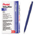 Pentel®  PEN,ROLLING WRITR,MED,BE  R100C