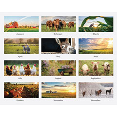 House of Doolittle  CALENDAR,FARM LIFE,WH  316