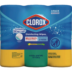 Clorox®  WIPES,CLOROX,3PK/35CT,WH  30112