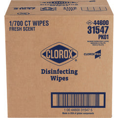 Clorox®  WIPES,DSNFCTNG,700CT  31547