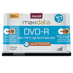 Maxell®  DISC,DVD-R PW PRT 50PK SP  638022