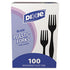 Dixie®  FORK MED WGHT,100,BK  FM507CT