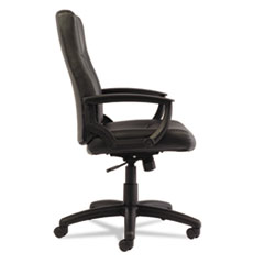 Alera®  CHAIR,LEATHER,SWVL/TLT,BK  YR4119