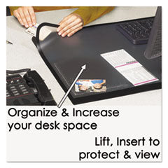 Artistic®  DESK PAD,LOGO,24X19,BK  41100S