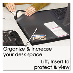 Artistic®  DESK PAD,LOGO,22X17,BK  41700S