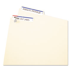 Avery®  LABEL,FILE,FLDR,252PK,DBE  05200