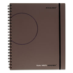 AT-A-GLANCE®  PLANNER,NOTEBOOK,2DYPG,GY  80620430