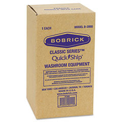 Bobrick  DISPENSER,2RL TISSUE,SS  2888