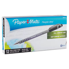 Paper Mate®  PEN,FLEXGRIP,MED,BK  9630131