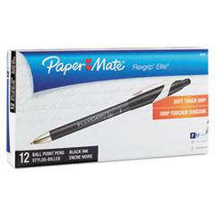 Paper Mate®  PEN,RT,FLXGRP ELTE,FN,BK  85582