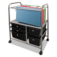 Advantus  CART,FILE,5DRWR,LTR/LG,BK  34100