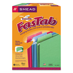 Smead  FOLDER,HNG,LTR,1/3ERS,AST  64031