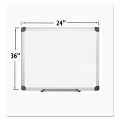 MasterVision®  BOARD,PORCELN,24"X36",AL  CR0601170MV