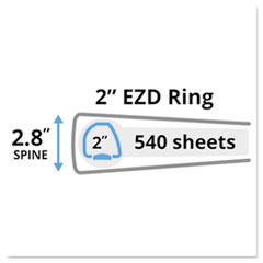 Avery®  BNDR,SLNTRNG,11X8.5,2",BK  09500