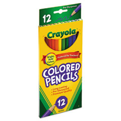 Crayola®  PENCIL,CRAYOLA,LONG,12/ST  684012