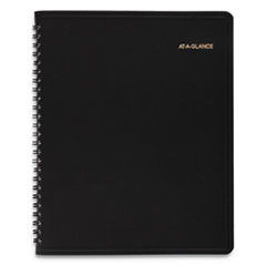 AT-A-GLANCE®  BOOK,WKLY/MLY,BK  7065005