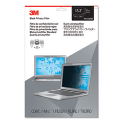 3M  FILTER,PRIVACY,NOTEB,BK  PF133W9B