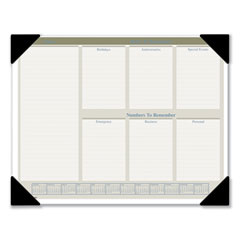 AT-A-GLANCE®  DESK PAD,22X17,RECY,BUF  HT1500