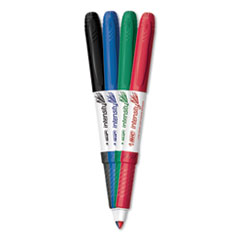 BIC®  MARKER,WHITEBRD,4/ST,AST  GDEP41ASST