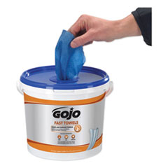 GOJO®  WIPES,GOJO FAST 225/BUCKT  629902EA