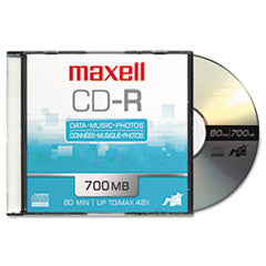 Maxell®  DISC,CD-R,700MB,10PK  648210