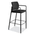 HON®  CHAIR,STOOL,FXD ARMS,BK  SCS2FEC10C