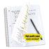 Five Star®  NOTEBOOK,1 SUB COLLEGE,GN  72055