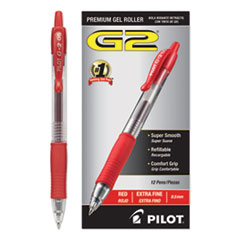 Pilot®  PEN,RBALL,RT,G2,GEL,XF,RD  31004