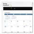 AT-A-GLANCE®  PLANNER,DSKPAD,EZ READ,WH  SKLP2432