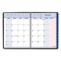 AT-A-GLANCE®  CALENDAR,QN PK SPED,M,BK  76PN0605