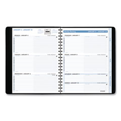 AT-A-GLANCE®  BOOK,APT PLNR 2PGWKLY ,BK  70EP0105