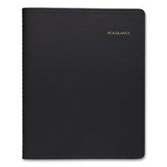 AT-A-GLANCE®  BOOK,APT,24HR,11X8.5,BK  7021405