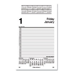 AT-A-GLANCE®  CALENDAR,1/2HR APT,5X8  E45850