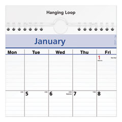 AT-A-GLANCE®  CALENDAR,WALL,12MONTH  PM5228