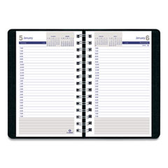 Blueline®  PLANNER,DAILY,BK  C21021T