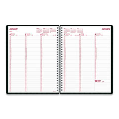 Brownline®  PLANNER,WKLY, DURAFLX,BK  CB950VBLK