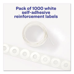 Avery®  REINFORCEMENT,WHT,1M  05720