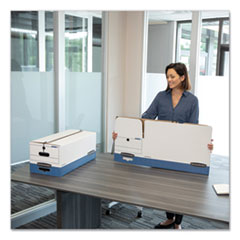 Bankers Box®  FILE,STOR, LIBRTY,LGL,WHT  0001203