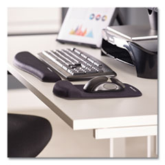 Fellowes®  REST,WRIST,W/MOUSEPAD,GR  9252201