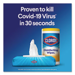 Clorox®  WIPES,CLX,DIS,FLXPK,LEMN  31404