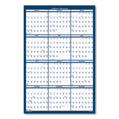 House of Doolittle  CALENDAR,LAMINATD WALL,BE  3960