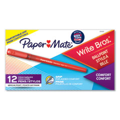 Paper Mate®  PEN,GRIP, 1.0MM 12CT,RD  2124505