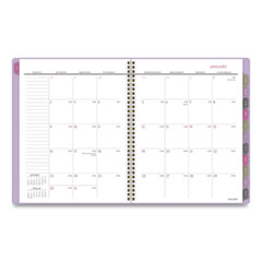 AT-A-GLANCE®  PLANNER,BADGE WAVE,LG,LAV  1565W905