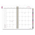 AT-A-GLANCE®  PLANNER,BADGE FLRAL,W/M,S  1565F200