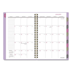 AT-A-GLANCE®  PLANNER,BADGE WAVE,SM,LAV  1565W200