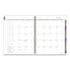 AT-A-GLANCE®  PLANNER,BADGE FLRAL,W/M,L  1565F905