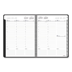 AT-A-GLANCE®  PLANNER,CONTMP,LG,LTBLK  7095XL05