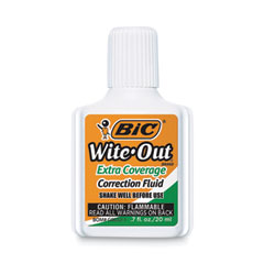 BIC®  FLUID,CORR,X COVERAGE,WHT  WOFEC12WE